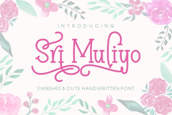 Boost Your Brand with Sri Muliyo: A Handwritten Font for Real-World Business