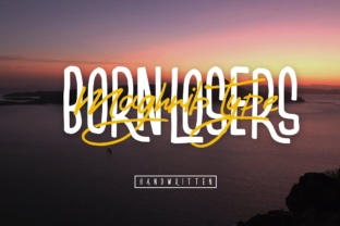 Born Losers: A Script Font for Impactful Digital Design
