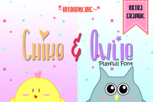 Chiko Owlie: A Playful Font for Branding and Design