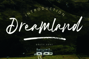 Dreamland Font: A Handcrafted Script for Creative Crafters