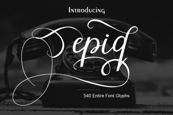 Epiq: A Versatile Script Font for Creative Branding