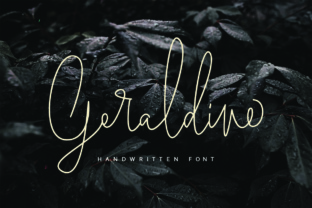 Geraldine: A Handwritten Font That Elevates Digital Branding