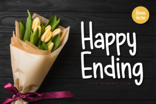 Happy Ending: A Script Font That Works for Campaigns