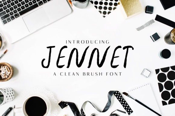 Jennet Family: A Script Font for Campaign Creativity