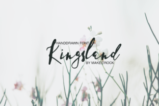 Kingsland: A Handwritten Typeface for Elegant Digital Design