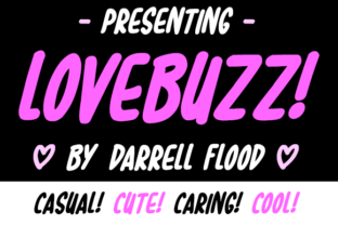 Lovebuzz: A Font with Personality