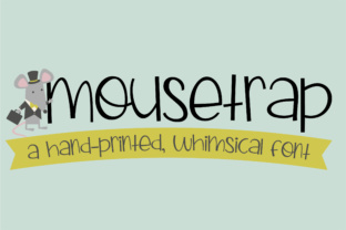 Mousetrap: A Font That Adds Whimsy to Branding