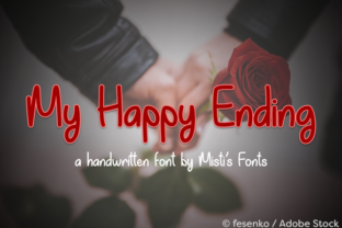 My Happy Ending: A Font That Adds Charm to Digital Projects