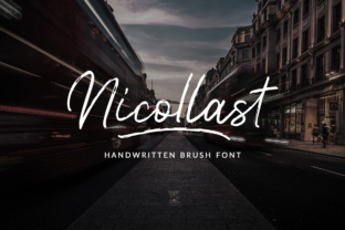 Nicollast: A Handwritten Font for Editorial Design