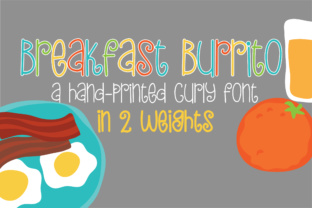 PN Breakfast Burrito: A Font for Creative Digital Branding