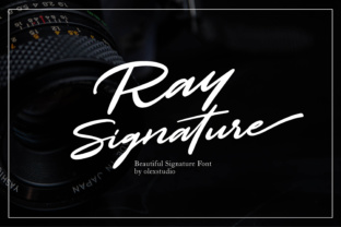 Ray Signature: A Modern Handwritten Typeface for Editorial Design