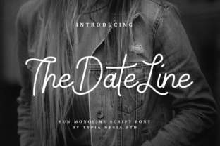 The Date Line: A Script Font That Elevates Digital Branding