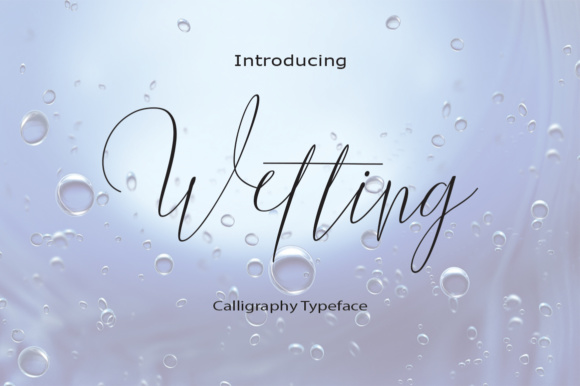 Wetting: A Font That Breathes Life into Editorial Design